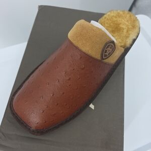 ARIAT Silversmith Square Toe Exotic Brown Mens Size 9